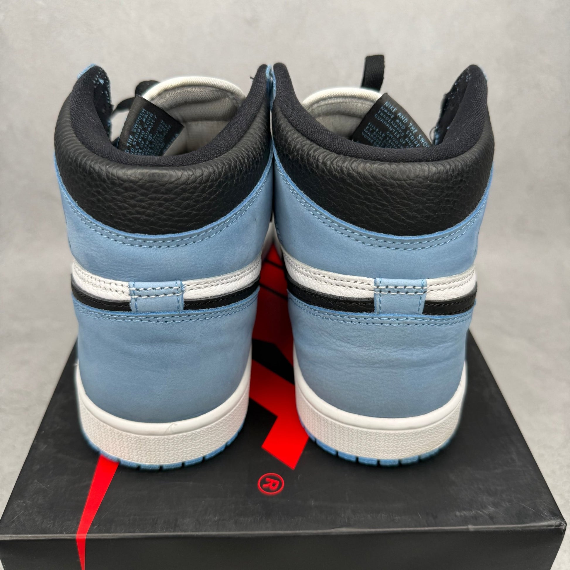 Jordan 1 Retro High OG University Blue *pre - owned* SIZE 8 - Kicks Collective PA - Jordan - 555088-134 - Men's Shoes - 8M/9.5W - Pre - Owned