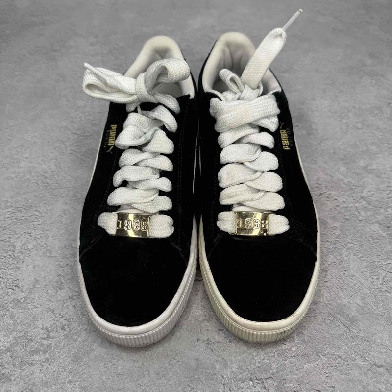Puma Suede Classic XXI Black White - Kicks Collective PA - Puma - U5LXR2YYI - Kid's Shoes - 7M/8.5W - Pre - Owned - No Box