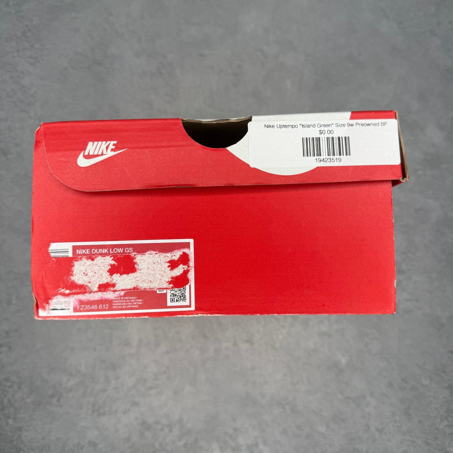 Nike Air More Uptempo Barley Green (Women's) *pre - owned* SIZE 9W - Kicks Collective PA - Nike - 917593-300 - Women's Shoes - 7.5M/9W - Pre - Owned - Replacement Box