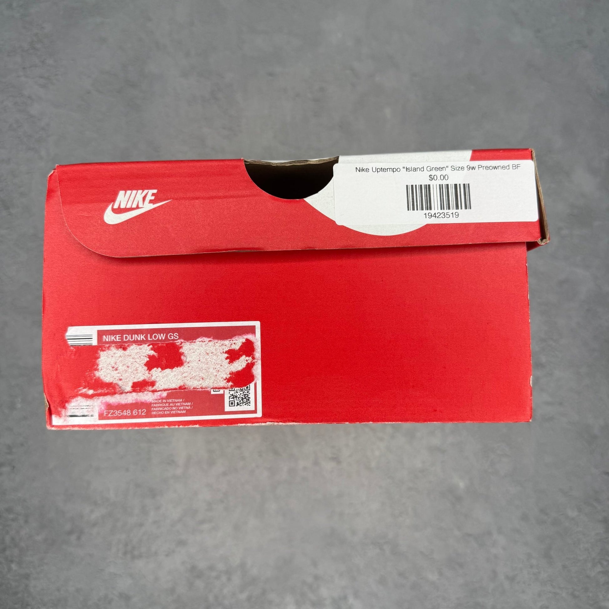 Nike Air More Uptempo Barley Green (Women's) *pre - owned* SIZE 9W - Kicks Collective PA - Nike - 917593-300 - Women's Shoes - 7.5M/9W - Pre - Owned - Replacement Box