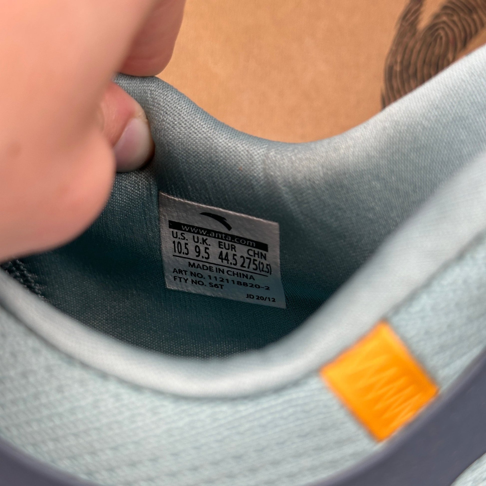 Anta SB - 02 Salehe Bembury Teal Gum *pre - owned* SIZE 10.5 - Kicks Collective PA - Anta - 112118820 - 2 - Men's Shoes - 10.5M/12W - Pre - Owned