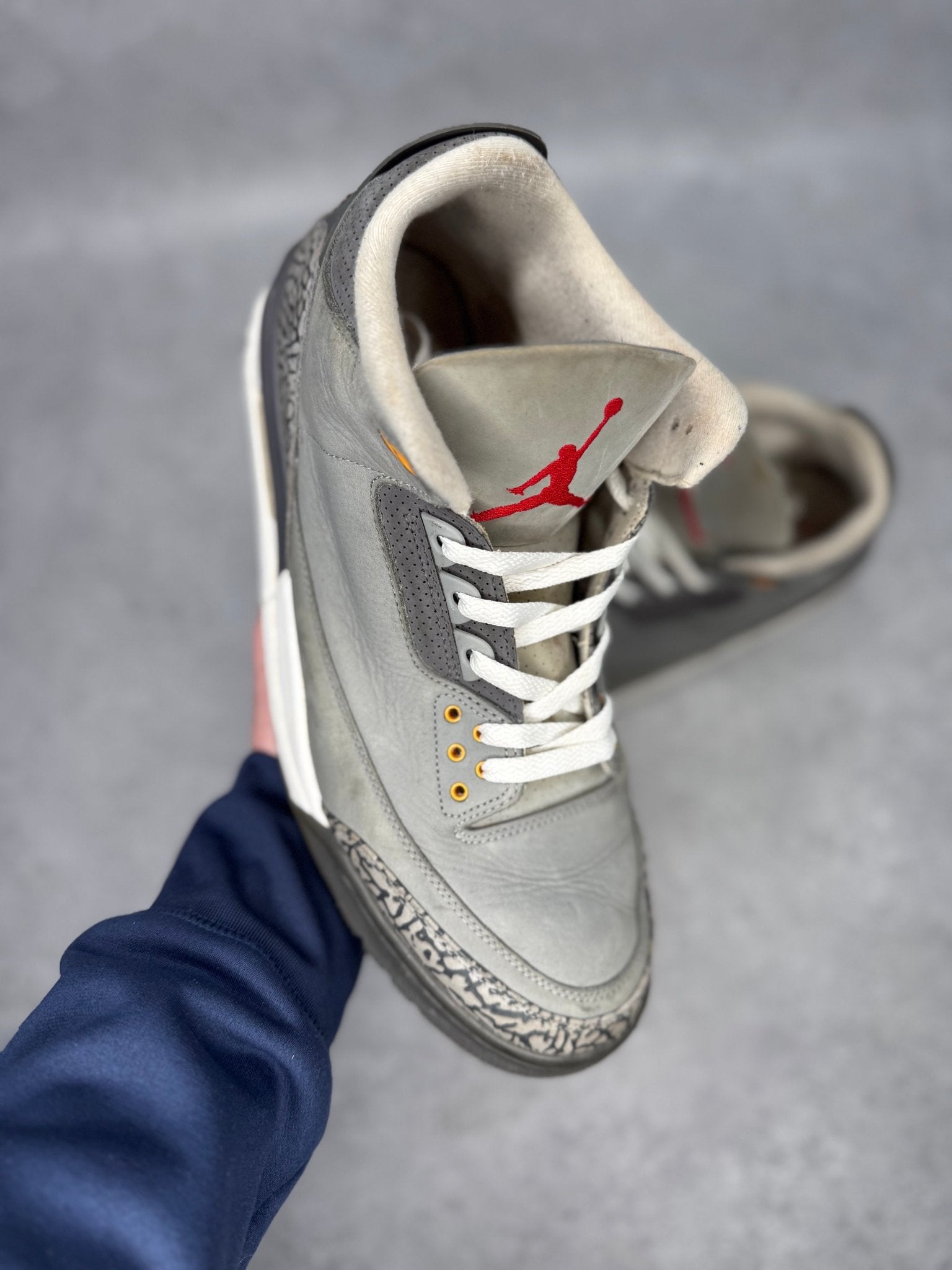 Jordan 3 Retro Cool Grey (2021) *pre - owned* SIZE 13 - Kicks Collective PA - Jordan - CT8532-012 - Men's Shoes - 13M/14.5W - Pre - Owned - No Box