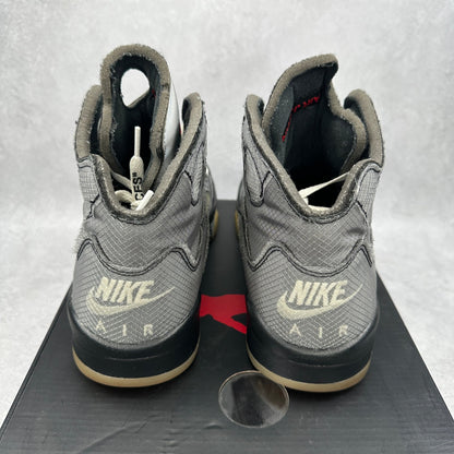 Jordan 5 Retro Off - White Muslin *pre - owned* SIZE 9.5 - Kicks Collective PA - Jordan - CT8480-001 - Men's Shoes - 9.5M/11W - Pre - Owned