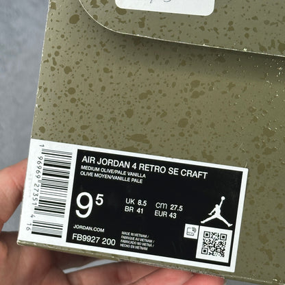 Jordan 4 Retro SE Craft Medium Olive