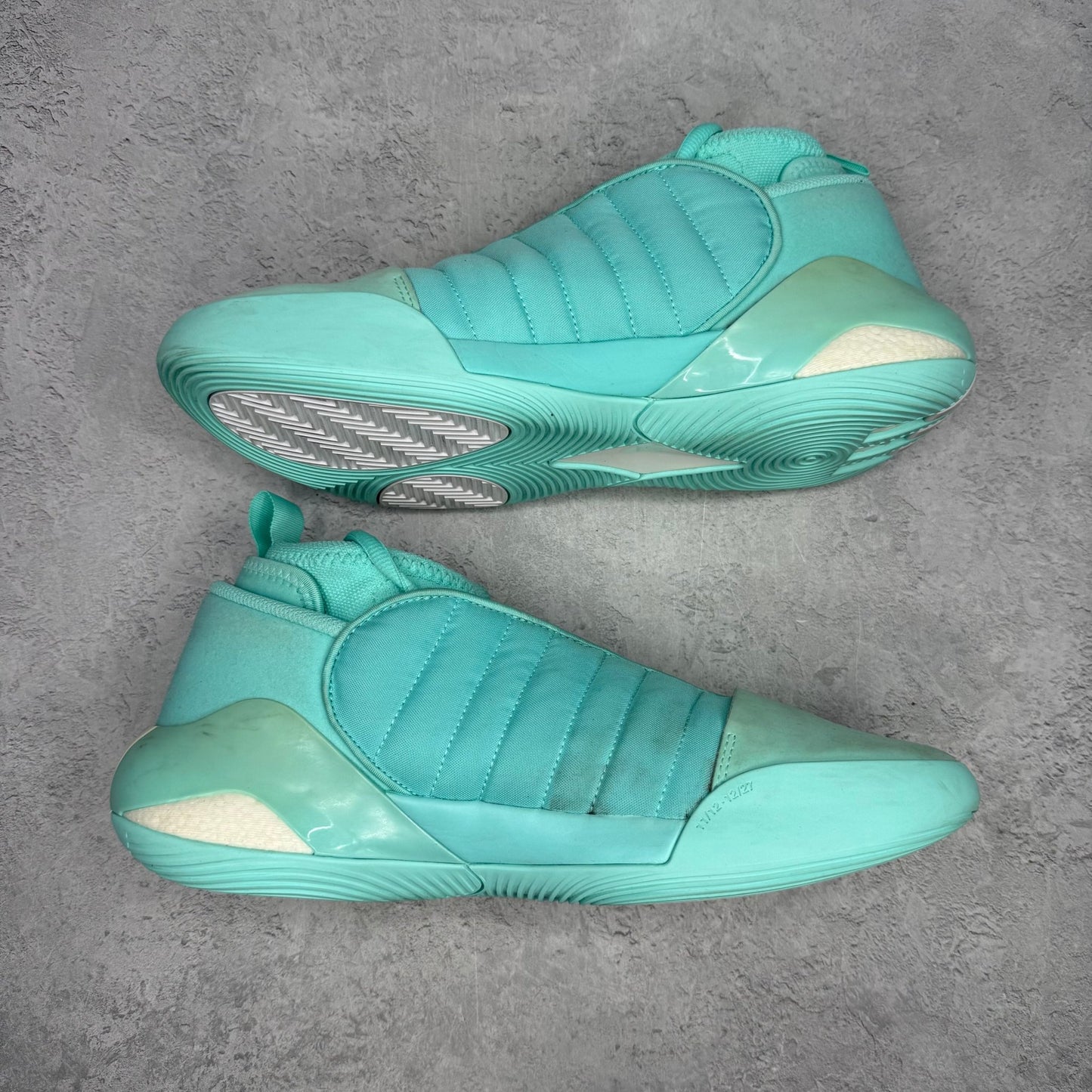 adidas Harden Vol. 7 Flash Aqua *pre - owned* SIZE 10.5 - Kicks Collective PA - adidas - IF5617 - Men's Shoes - 10.5M/12W - Pre - Owned - No Box