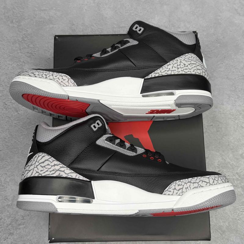 Jordan 3 Retro OG Black Cement (2024) - Kicks Collective PA - Jordan - DN3707 - 010 - Men's Shoes - 12M/13.5W - Brand New