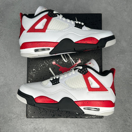 Jordan 4 Retro Red Cement - Kicks Collective PA - Jordan - DH6927 - 161 - Men's Shoes - 9.5M/11W - Brand New