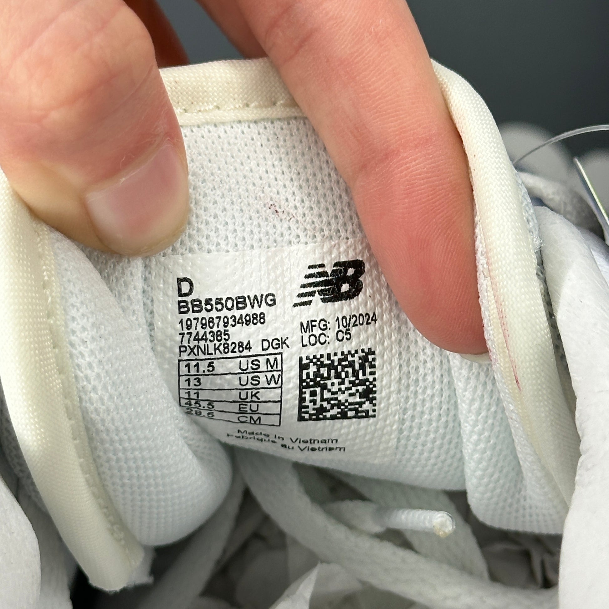 New Balance 550 White Dream State