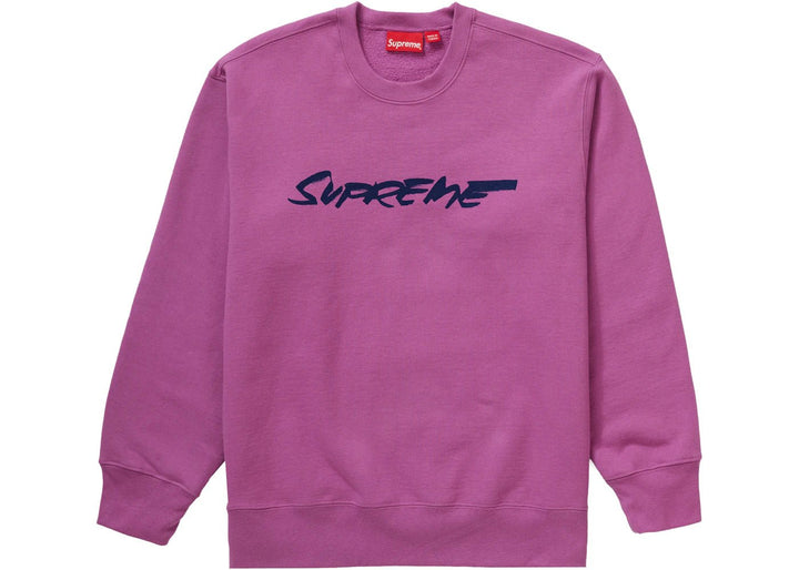 Supreme Futura Logo Crewneck Bright Purple - Kicks Collective PA - Supreme - SUPREME-X94GWIJ2 - Apparel - L - Brand New