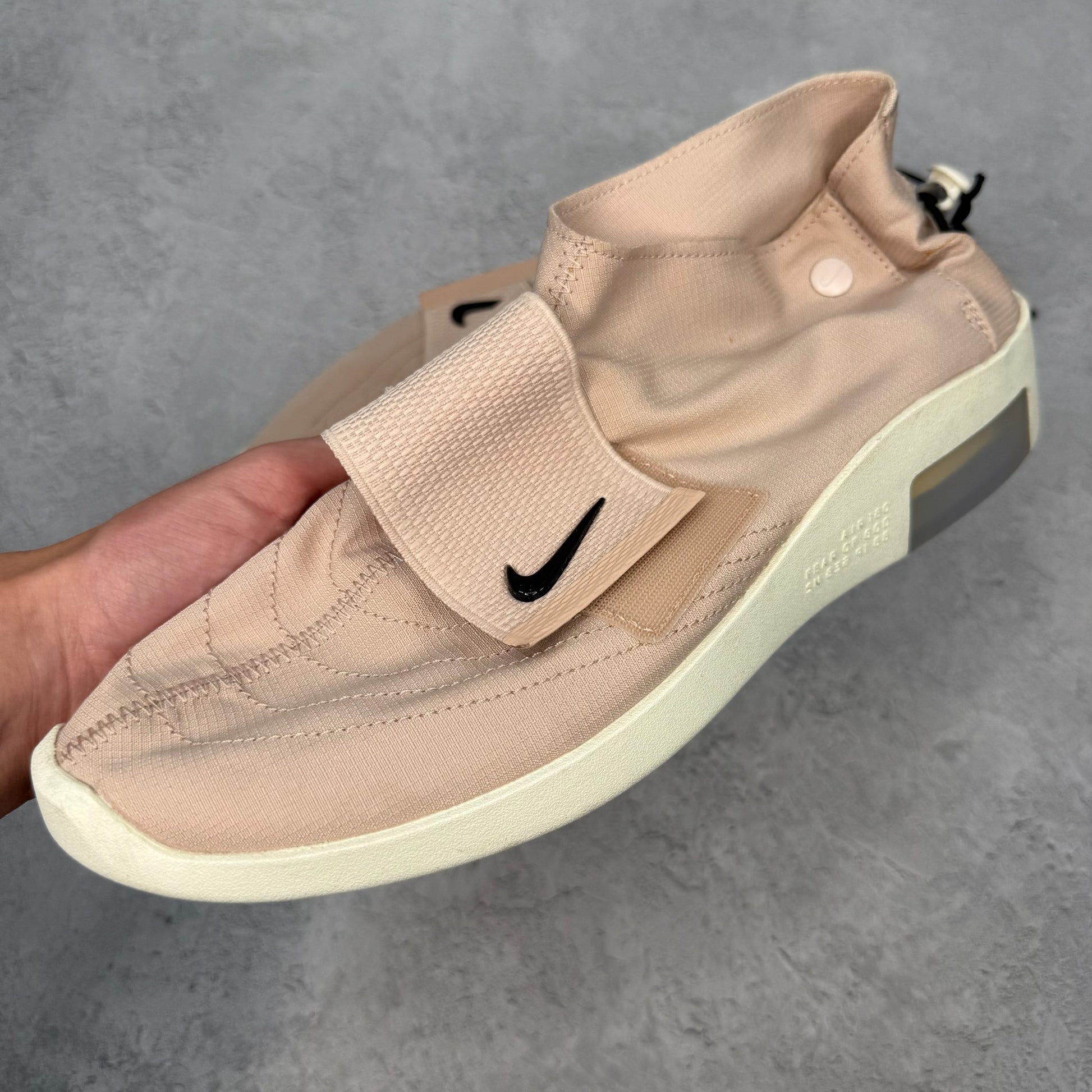 Nike Air Fear Of God Moccasin Particle Beige *pre - owned* SIZE 10 - Kicks Collective PA - Nike - AT8086 - 200 - Men's Shoes - 10M/11.5W - Pre - Owned
