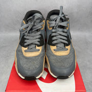 Nike Air Max 90 Wool Cool Grey Mushroom *pre-owned* SIZE 9