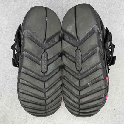 Crocs Duet Max 2 Clog Post Malone Black *pre-owned* SIZE 5