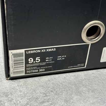 Nike LeBron 12 Akron Birch *pre - owned* SIZE 9.5 - Kicks Collective PA - Nike - 707558-363 - Men's Shoes - 9.5M/11W - Pre - Owned