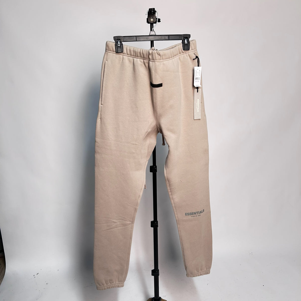 Essentials Fear of God Tan Fleece Sweatpants Jogger - Kicks Collective PA - Fear of God - fog - Apparel - M - Brand New - No Box
