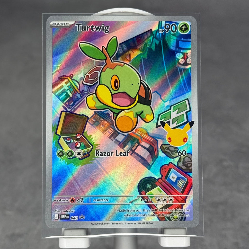 Turtwig - 040 - ME: Mega Evolution Promo (MEP) - Kicks Collective PA - POKEMON - POKEMON SINGLES - Accessories - OS - Brand New - No Box
