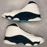 Jordan 13 Retro Obsidian Powder Blue White *pre - owned* SIZE 11 - Kicks Collective PA - Jordan - 414571-144 - Men's Shoes - 11M/12.5W - Pre - Owned - No Box