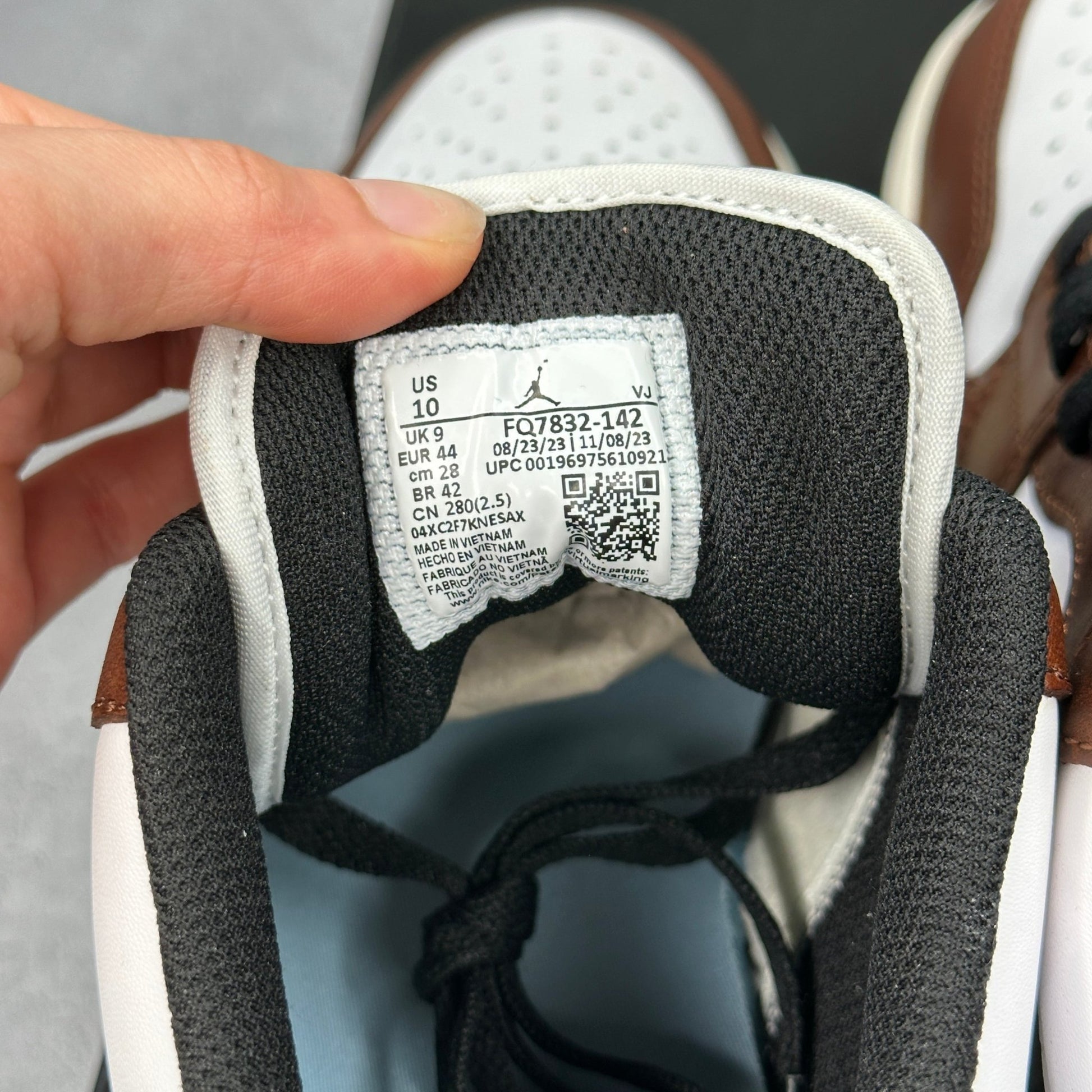 Jordan 1 Retro Low SE Brown Blue Grey - Kicks Collective PA - Jordan - FQ7832 - 142 - Men's Shoes - 10M/11.5W - Brand New