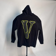 Juice Wrld x Vlone Man of the Year Hoodie Black *pre-owned* SIZE XL