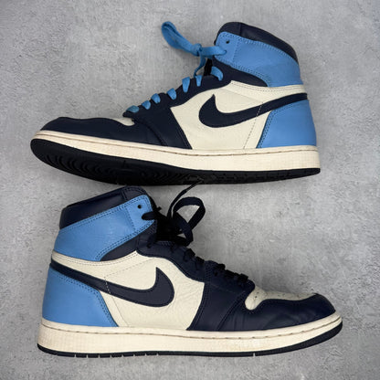 Jordan 1 Retro High Obsidian *pre - owned* SIZE 11 - Kicks Collective PA - Jordan - 555088-140 - Men's Shoes - 11M/12.5W - Pre - Owned - No Box