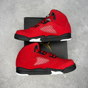 Jordan 5 Retro Raging Bull Red (2021) (PS) *pre-owned* SIZE 2.5Y
