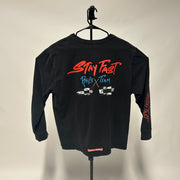 Chrome Hearts Matty Boy Stay Fast L/S T-shirt Black *pre-owned* SIZE XXL - Kicks Collective PA - Chrome Hearts - CHROME-OCJ3XNQ9 - Apparel - XXL - Pre-Owned - No Box