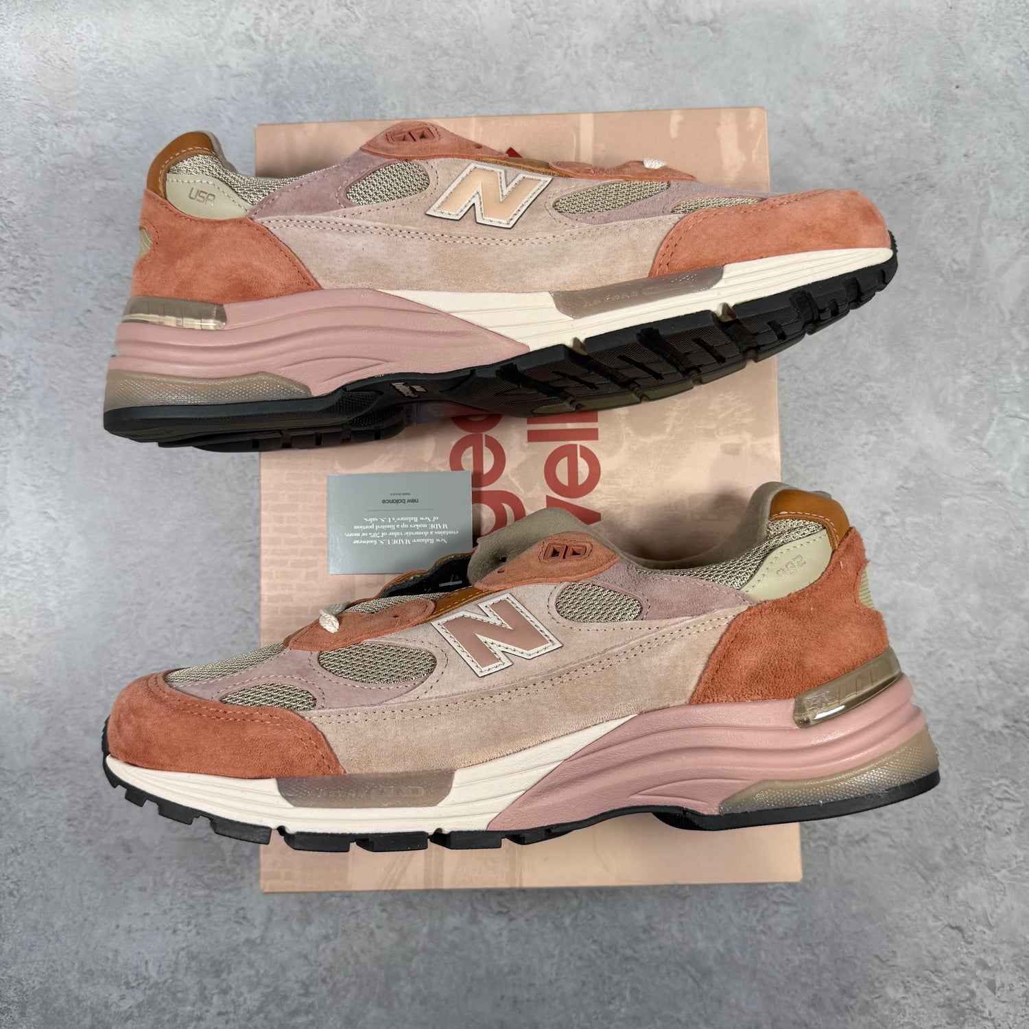 New Balance 992 MiUSA Joe Freshgoods Aged Well
