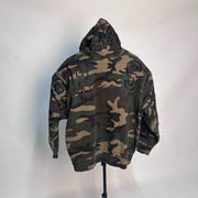 Supreme State Hooded Sweatshirt Woodland Camo *pre-owned* SIZE XL