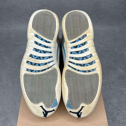 Jordan 12 Retro Grey University Blue *pre-owned* SIZE 11.5