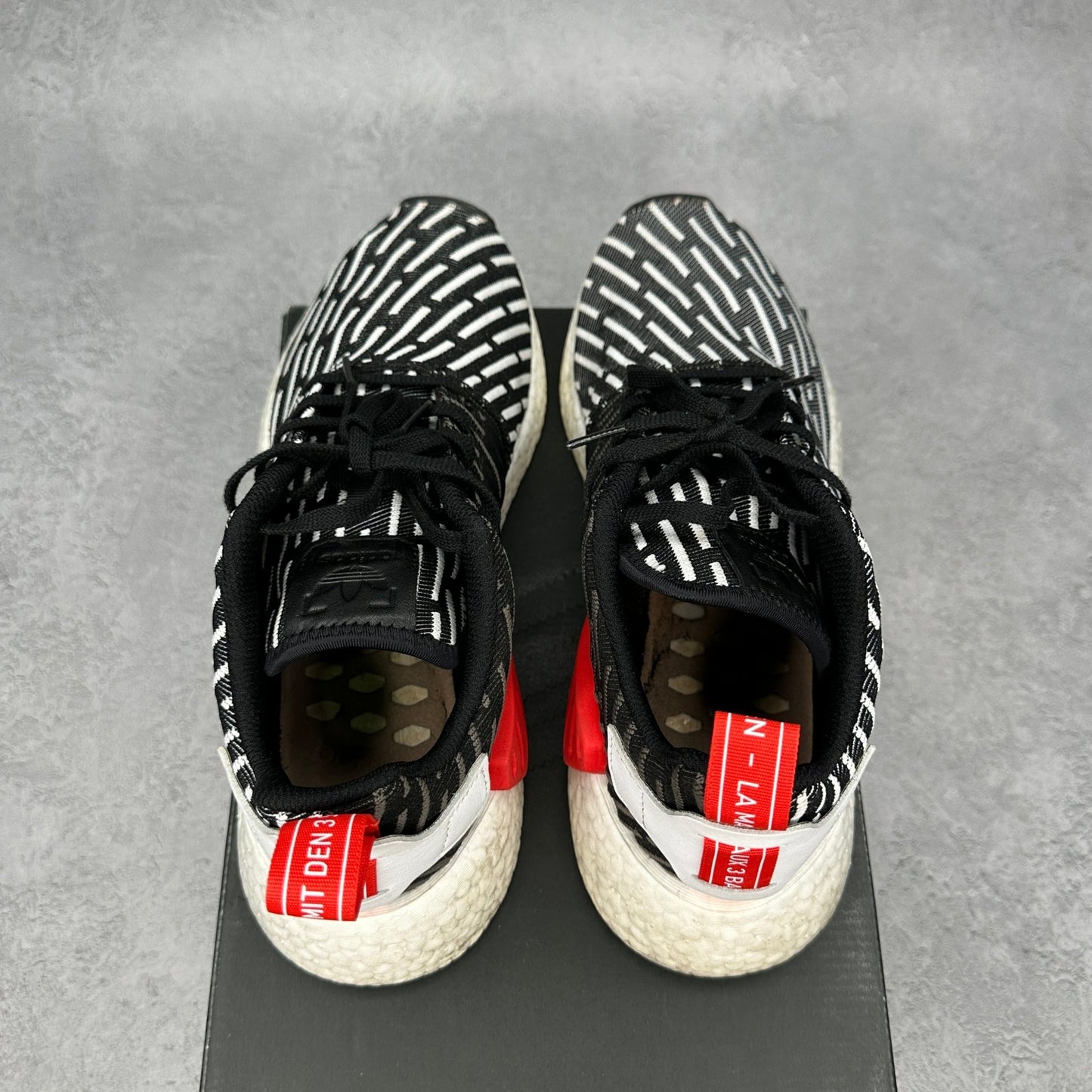 adidas NMD R2 Black White *pre - owned* SIZE 9.5 - Kicks Collective PA - adidas - BB2951 - Men's Shoes - 9.5M/11W - Pre - Owned