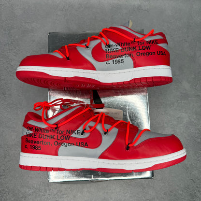 Nike Dunk Low Off-White University Red