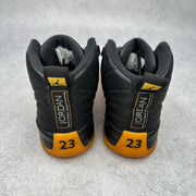 Jordan 12 Retro Black University Gold *pre-owned* SIZE 8