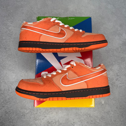 Nike SB Dunk Low Concepts Orange Lobster *pre-owned* SIZE 9