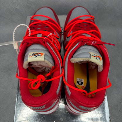 Nike Dunk Low Off-White University Red
