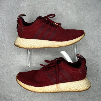 adidas NMD R2 Collegiate Burgundy *pre - owned* SIZE 8 - Kicks Collective PA - adidas - CQ2404 - Men's Shoes - 8M/9.5W - Pre - Owned - No Box