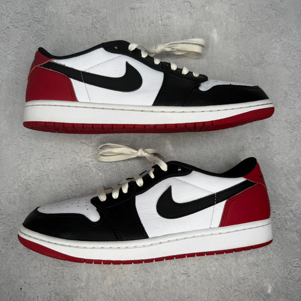 Jordan 1 Retro Low OG Black Toe (2023) *pre - owned* SIZE 11 - Kicks Collective PA - Jordan - CZ0790-106 - Men's Shoes - 11M/12.5W - Pre - Owned - No Box