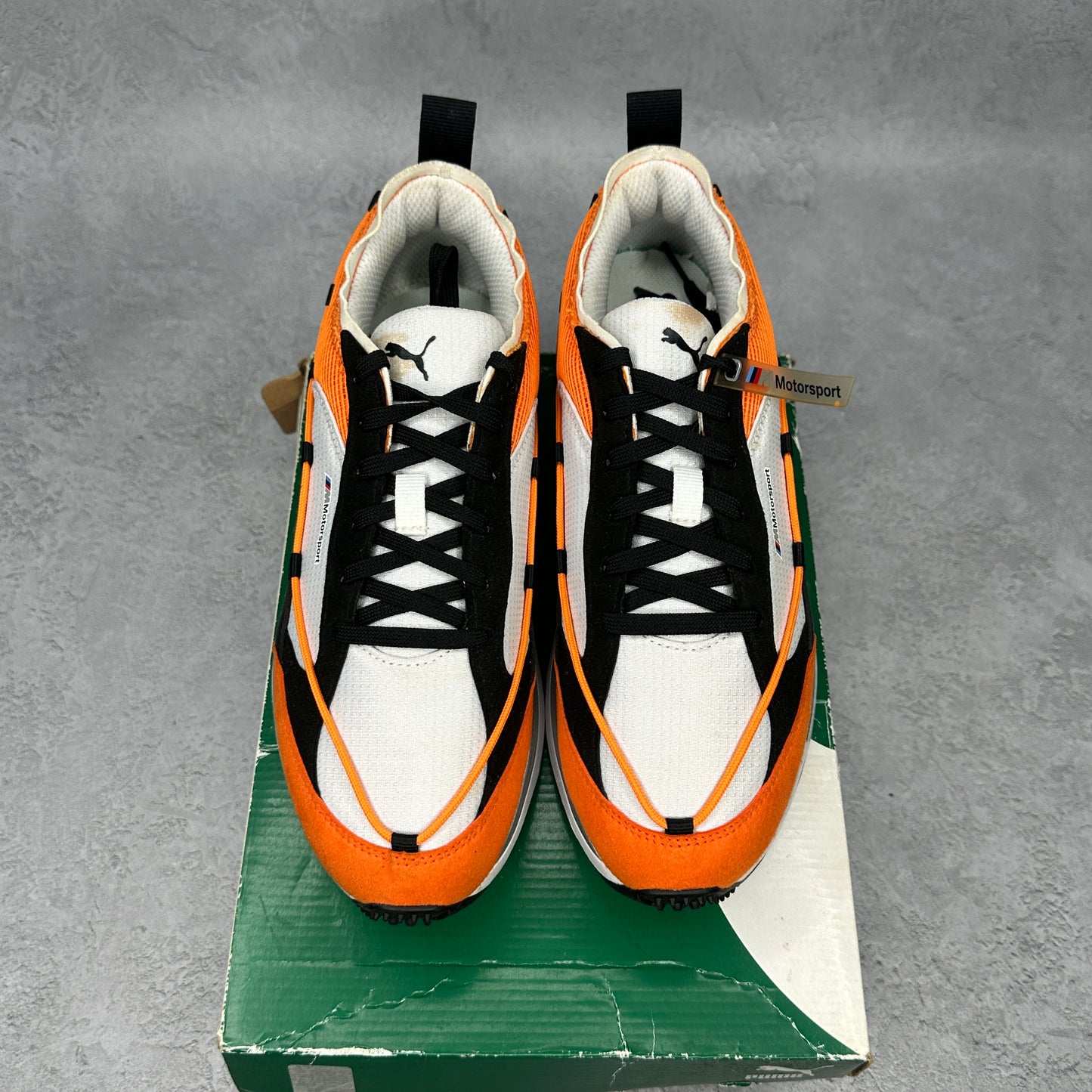 Puma BMW Motorsport Cruise Rider Vibrant Orange (Women's) *pre-owned* SIZE 9W
