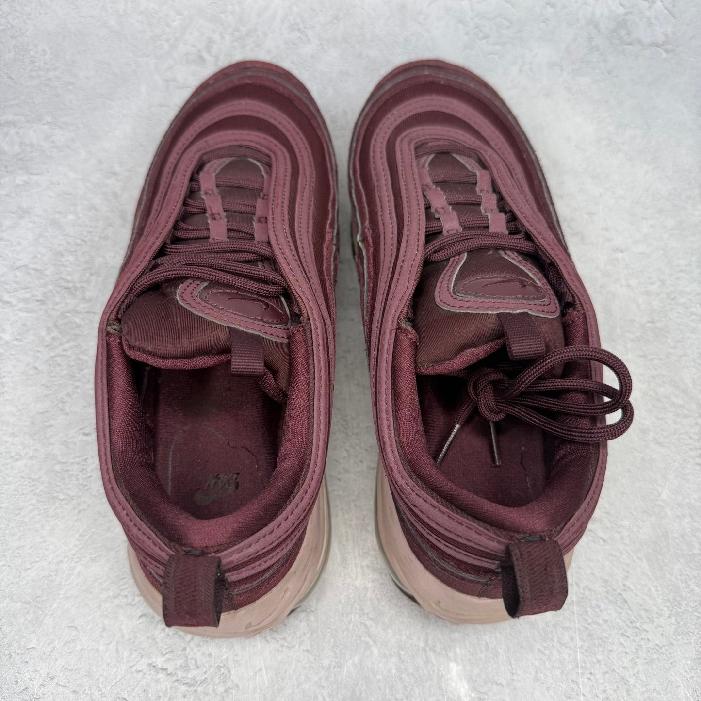 Nike Air Max 97 Burgundy Crush (Women's) *pre - owned* SIZE 7.5W - Kicks Collective PA - Nike - AV8198-600 - Women's Shoes - 6M/7.5W - Pre - Owned - No Box