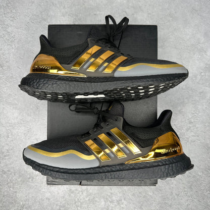 adidas Ultra Boost Black Gold *pre - owned* SIZE 9.5 - Kicks Collective PA - adidas - EG8102 - Men's Shoes - 9.5M/11W - Pre - Owned