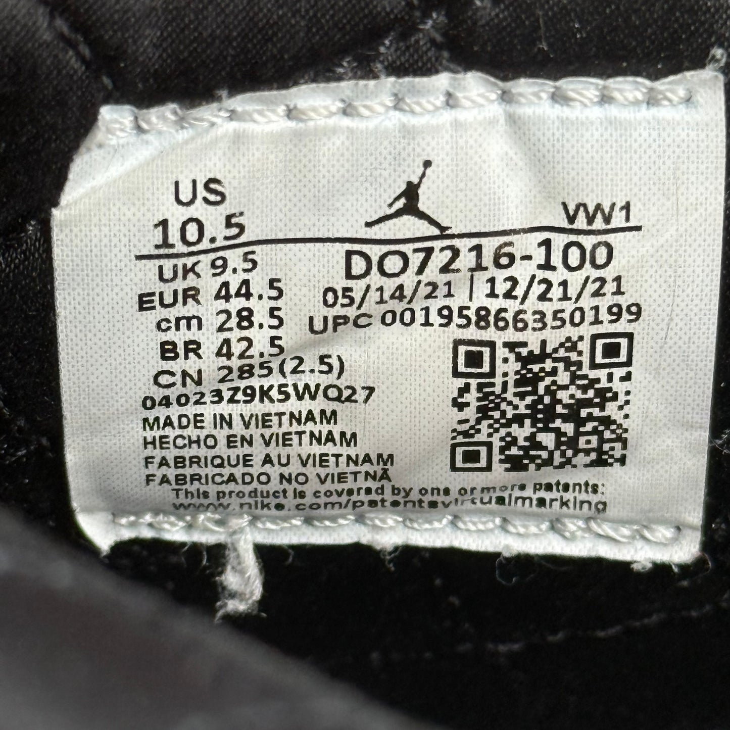 Jordan 2 Retro A Ma Maniére Airness *pre-owned* SIZE 10.5