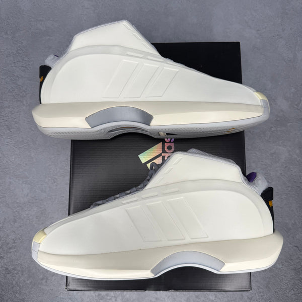 adidas Crazy 1 Cream White Active Purple *pre-owned* SIZE 11.5