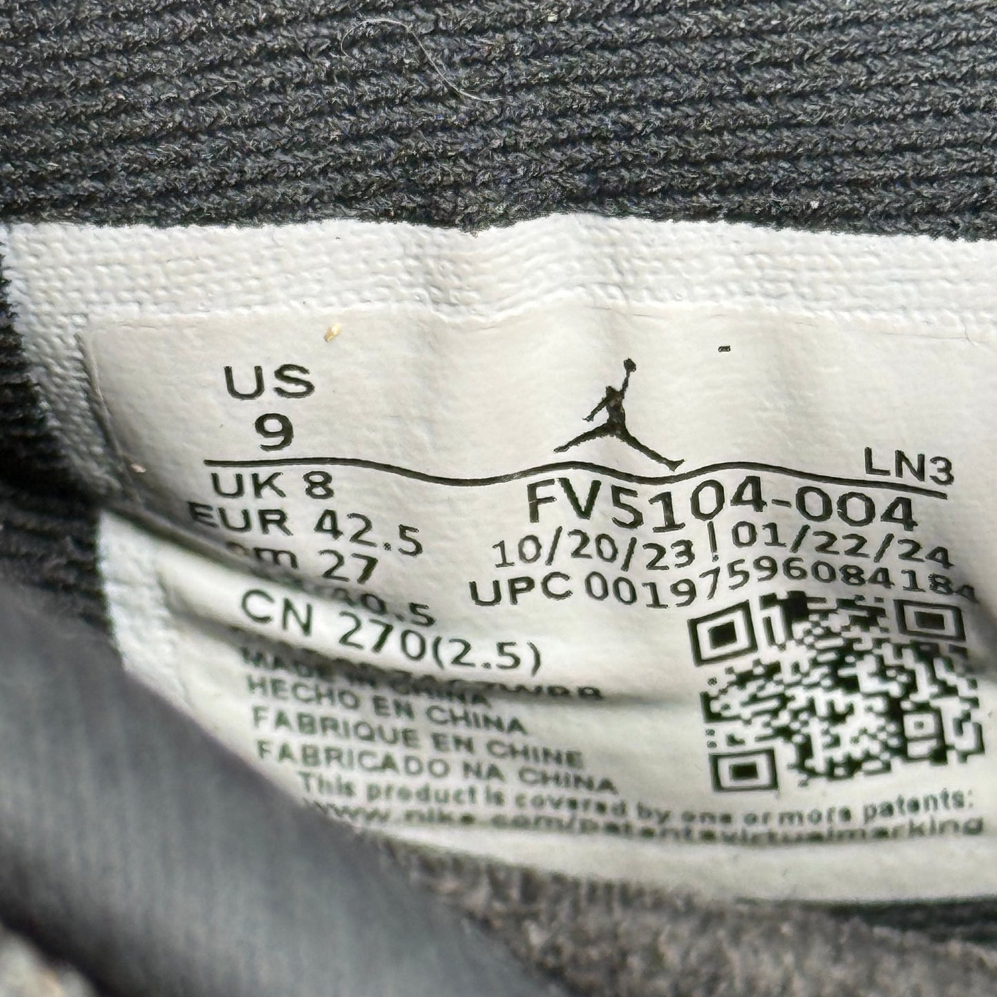 Jordan 11 Retro Low Space Jam *pre - owned* SIZE 9 - Kicks Collective PA - Jordan - FV5104-004 - Men's Shoes - 9M/10.5W - Pre - Owned - No Box