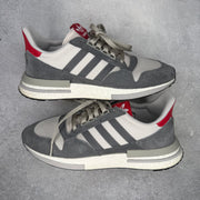 adidas ZX 500 RM Grey Four Scarlet pre-owned size 11
