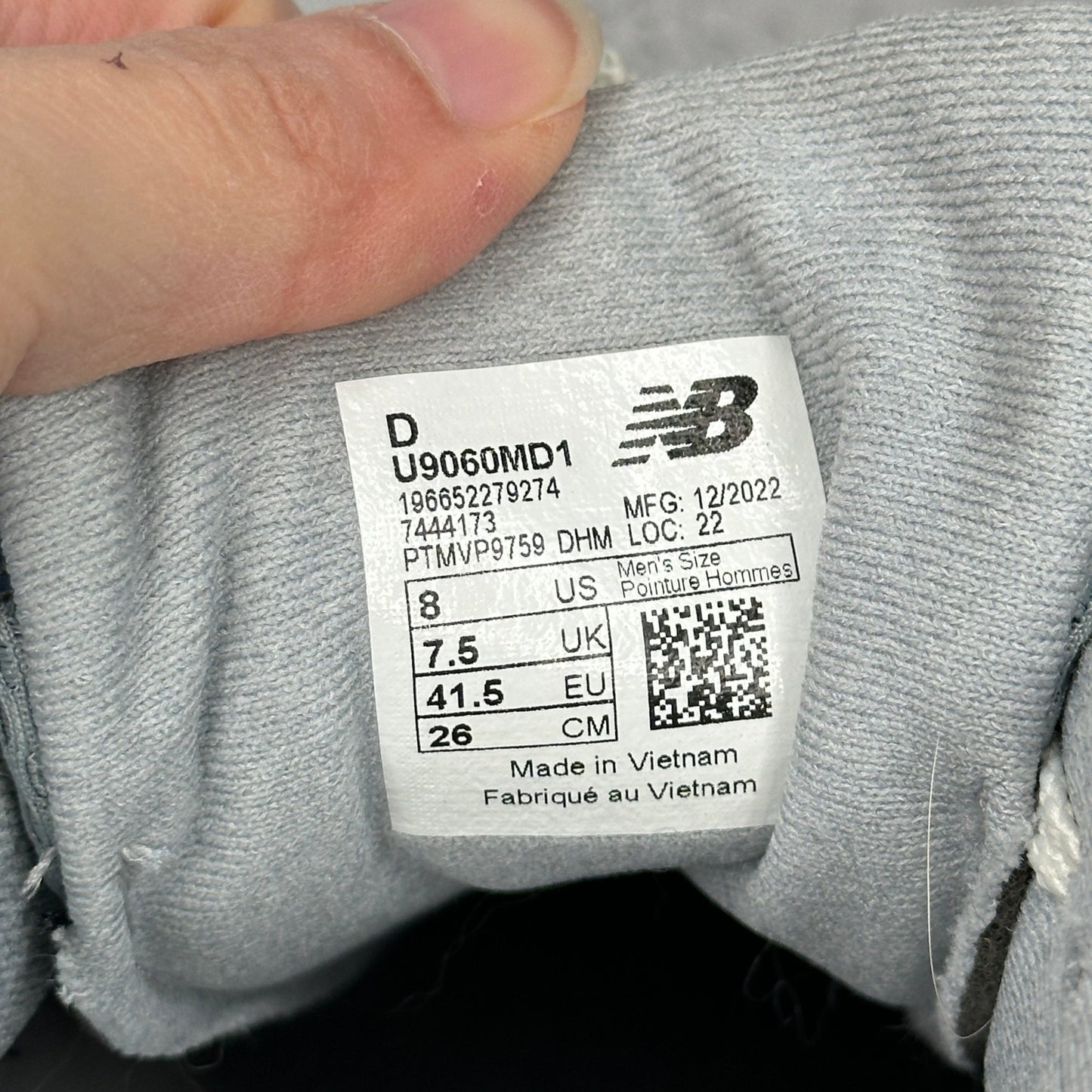 New Balance 9060 Grey Day (2023) *pre - owned* SIZE 8 - Kicks Collective PA - New Balance - U9060MD1 - Men's Shoes - 8M/9.5W - Pre - Owned - No Box