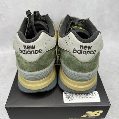 New Balance 574 Legacy Stone Island Dark Green VNDS *pre - owned* SIZE 11 - Kicks Collective PA - New Balance - U574LGIL - Men's Shoes - 11M/12.5W - Pre - Owned