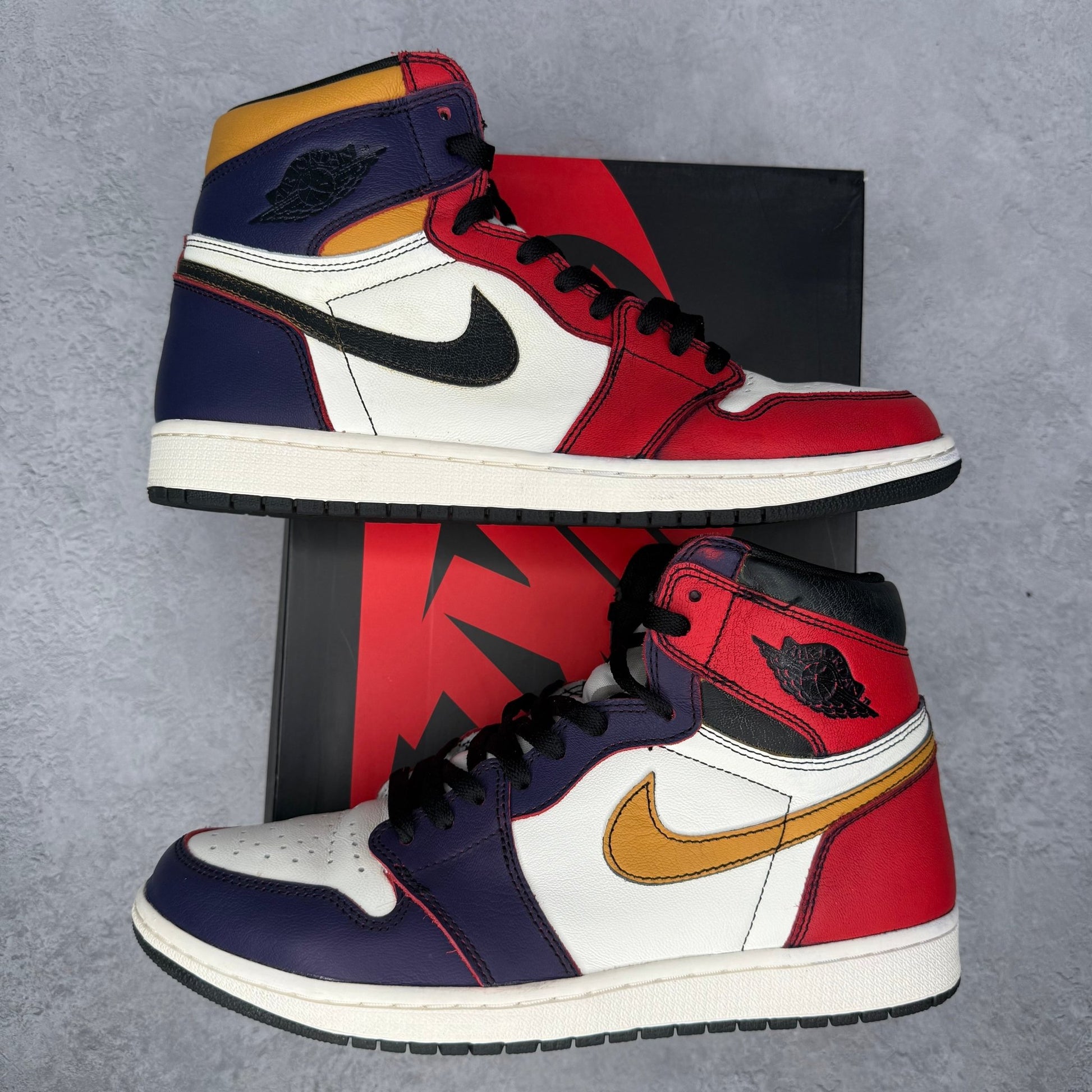Jordan 1 Retro High OG Defiant SB LA to Chicago *pre - owned* SIZE 11 - Kicks Collective PA - Jordan - CD6578-507 - Men's Shoes - 11M/12.5W - Pre - Owned