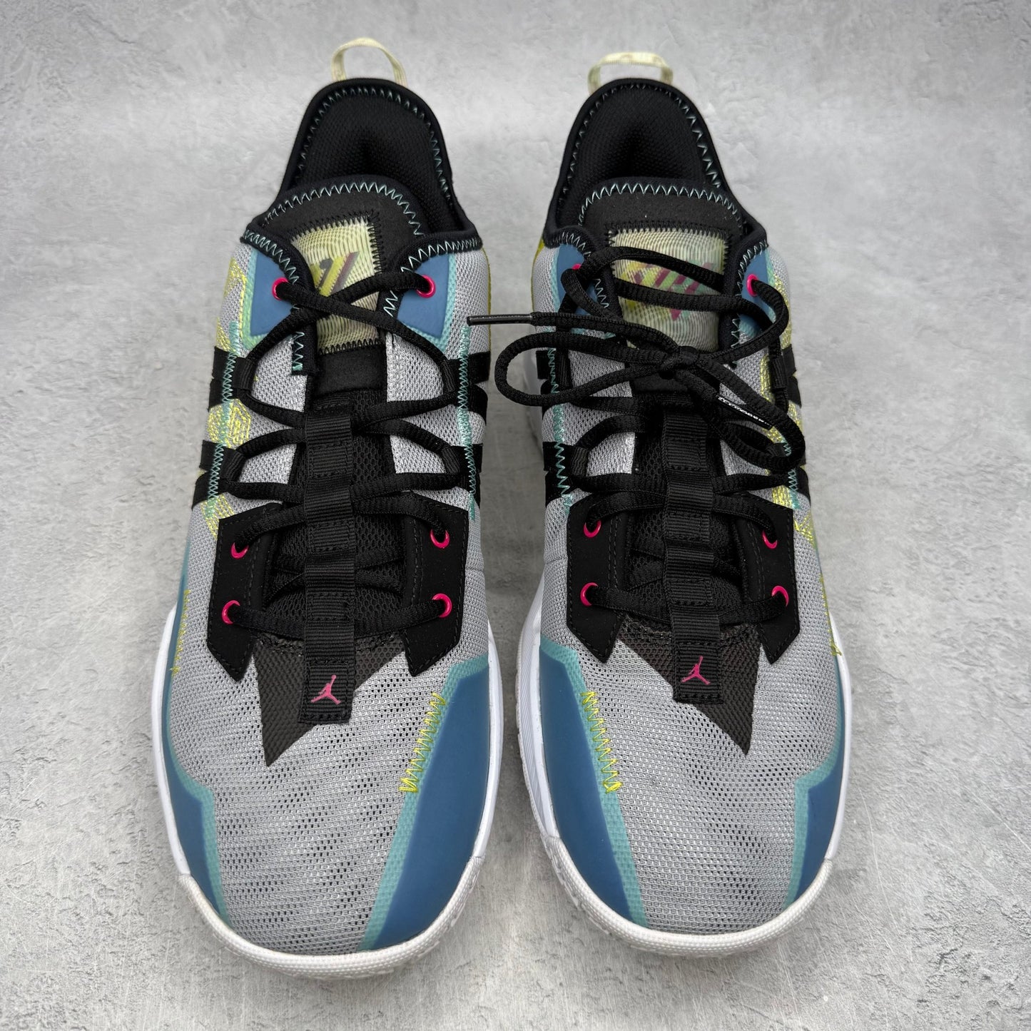 Jordan One Take 2 Wolf Grey Aurora Green *pre - owned* SIZE 12 - Kicks Collective PA - Jordan - CW2457-003 - Men's Shoes - 12M/13.5W - Pre - Owned - No Box
