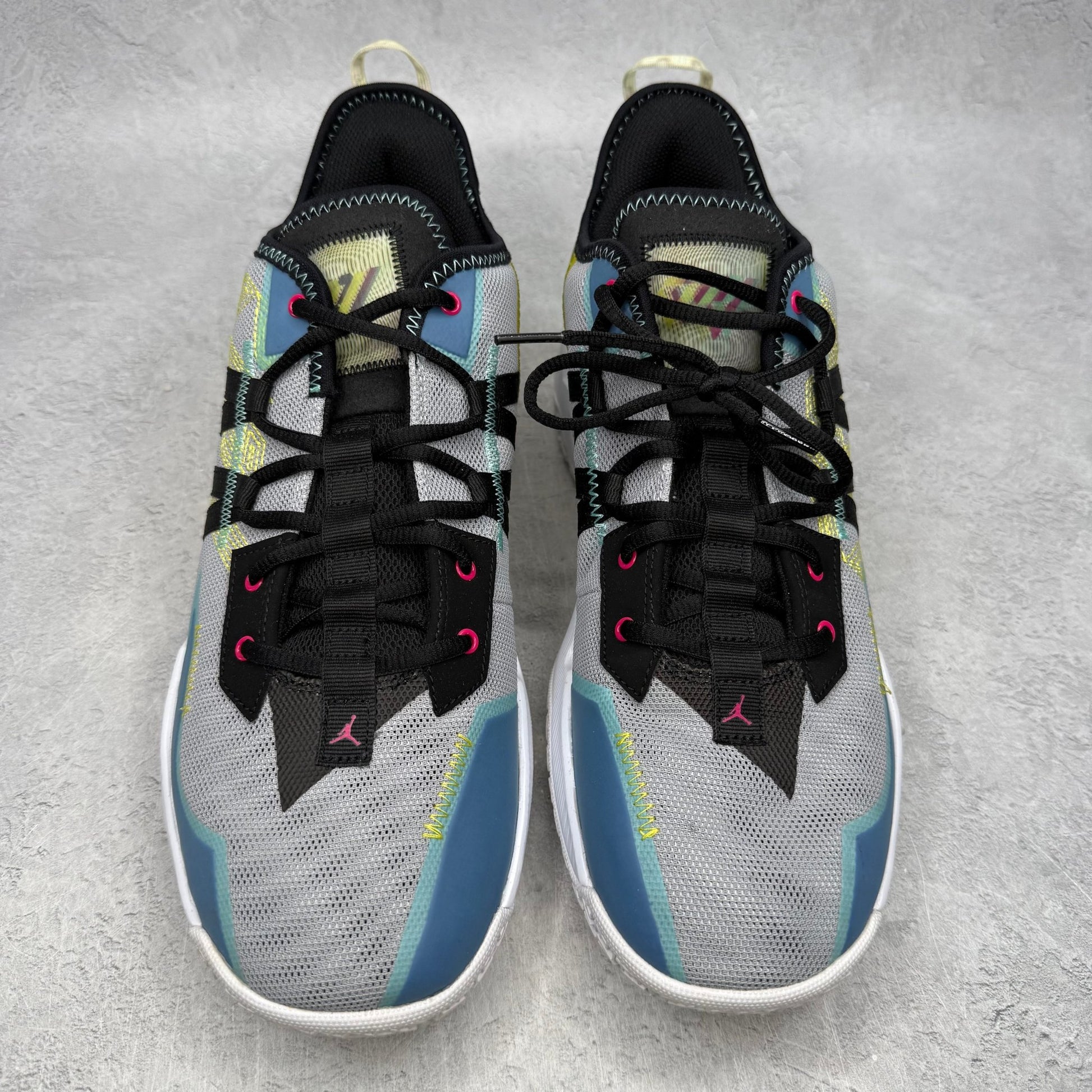 Jordan One Take 2 Wolf Grey Aurora Green *pre - owned* SIZE 12 - Kicks Collective PA - Jordan - CW2457-003 - Men's Shoes - 12M/13.5W - Pre - Owned - No Box