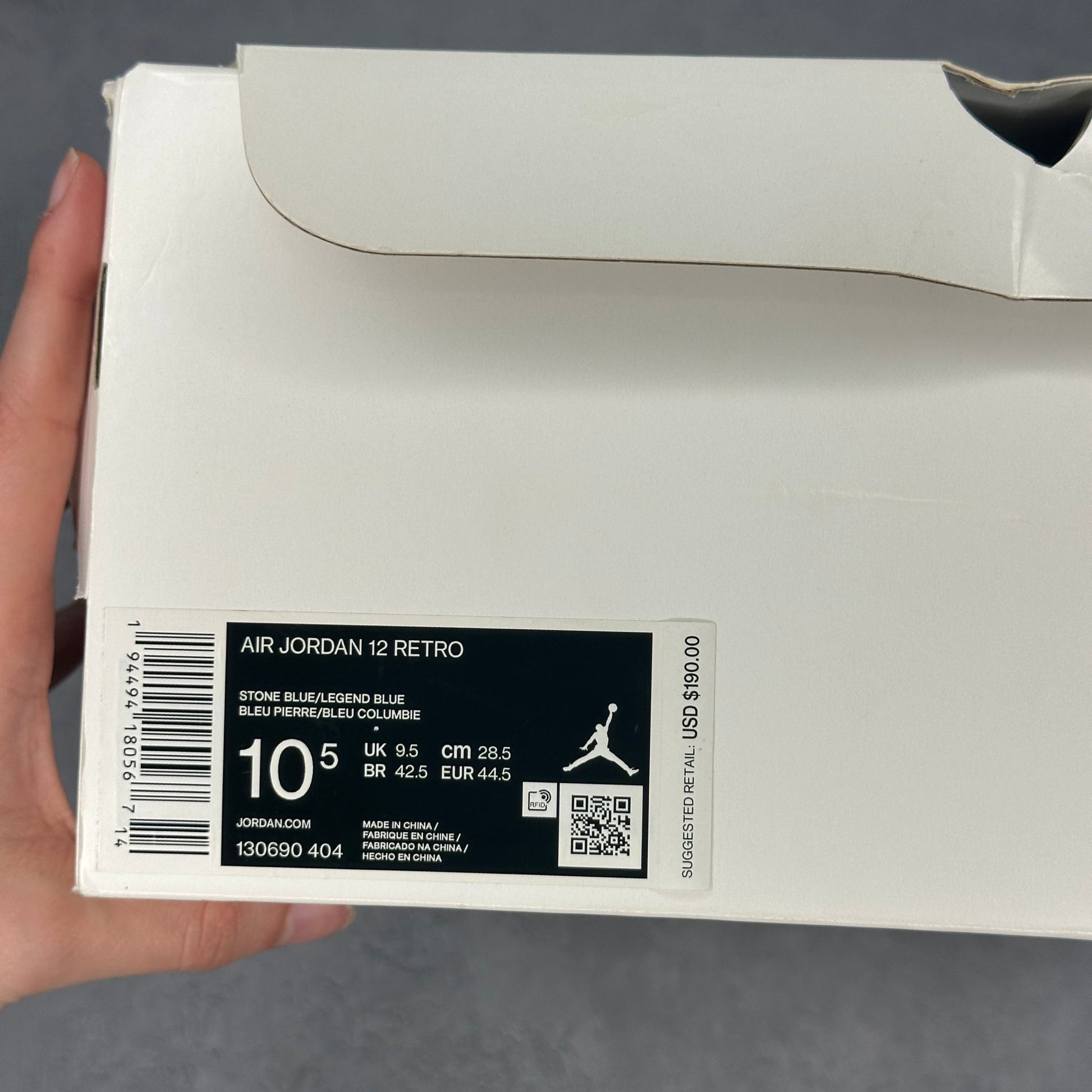 Jordan 12 Retro Indigo *pre - owned* SIZE 10.5 - Kicks Collective PA - Jordan - 130690 - 404 - Men's Shoes - 10.5M/12W - Pre - Owned
