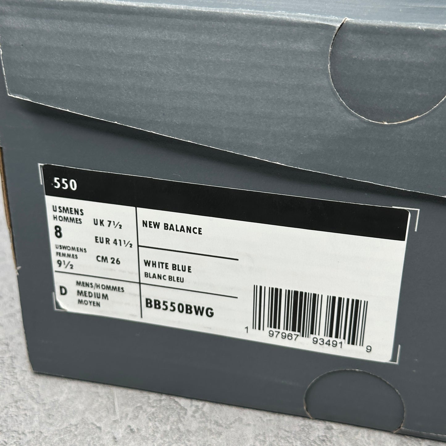 New Balance 550 White Dream State