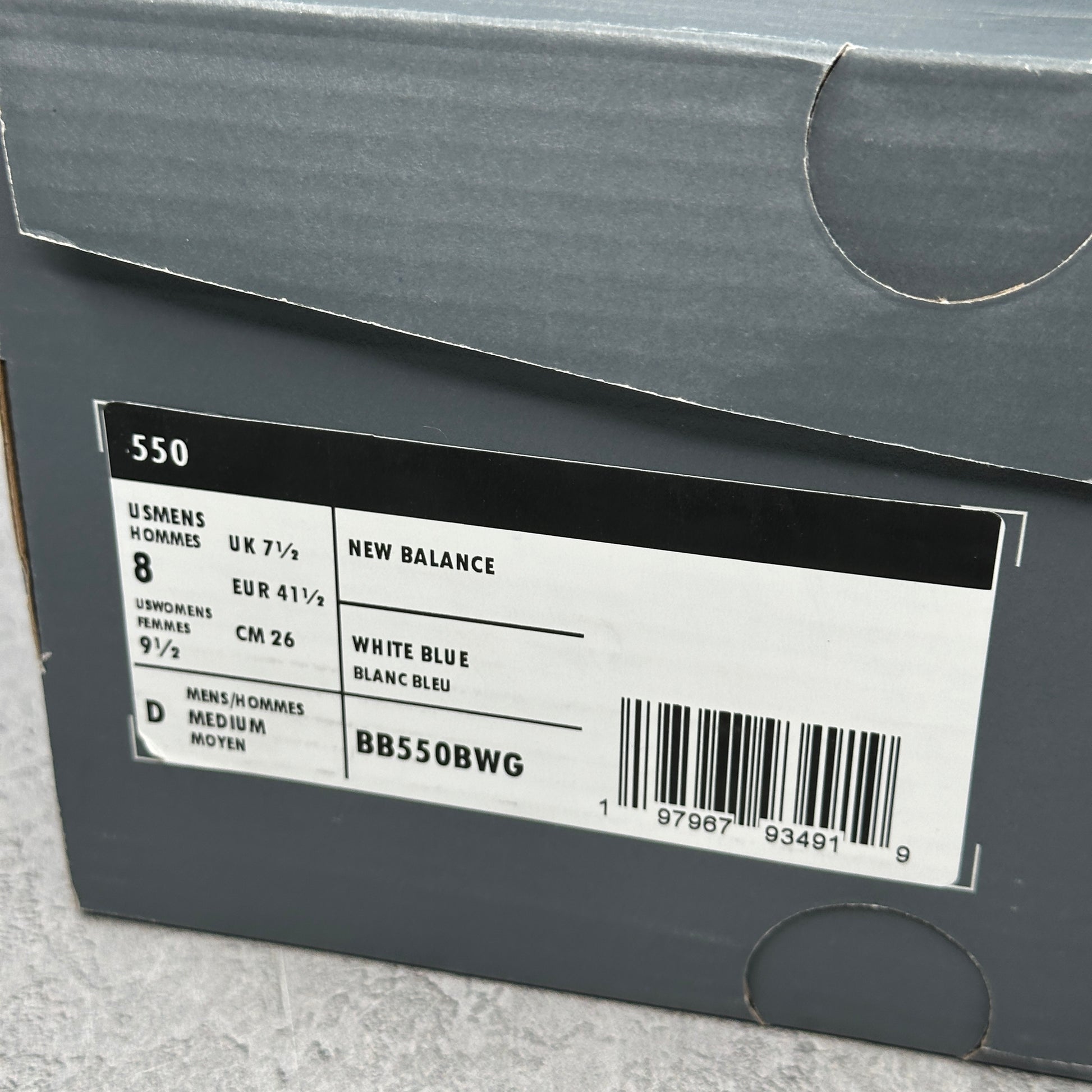 New Balance 550 White Dream State